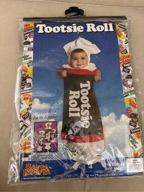New Tootsie Roll Baby Costume/3-9 months